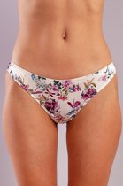 Gitana Dames Lingerie Brazillian Hipster (141-014) - Ondergoed Dames - Maat XL - BLOEMEN