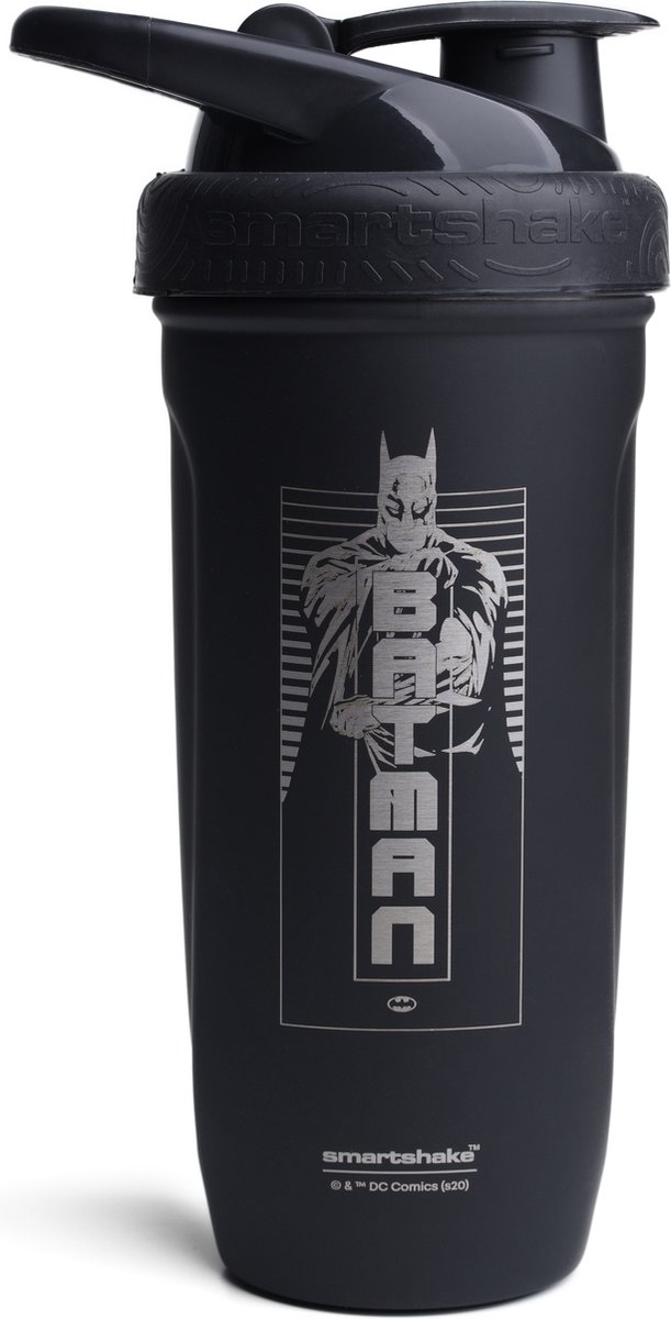 Shaker Reforce Stainless Steel 900ml - Batman