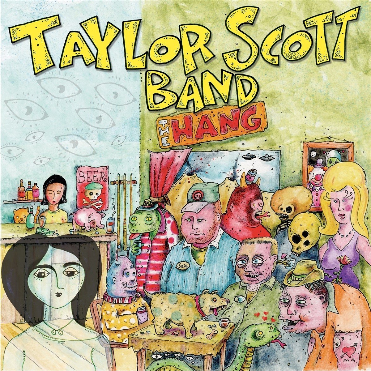 Taylor Scott Band - The Hang (LP)