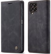 Hoesje geschikt voor Samsung Galaxy M53 - Wallet Book Case - Magneetsluiting - Zwart