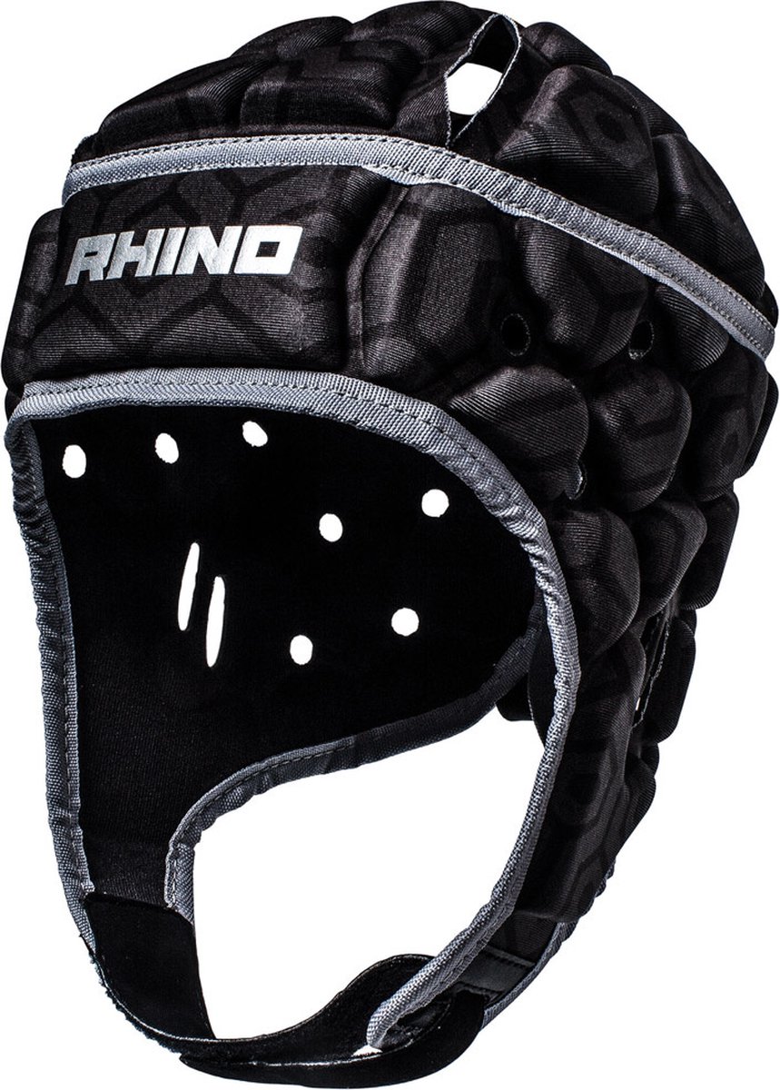 Rhino Hoofdbeschermer Pro Jr Polyester Zwart Mt S