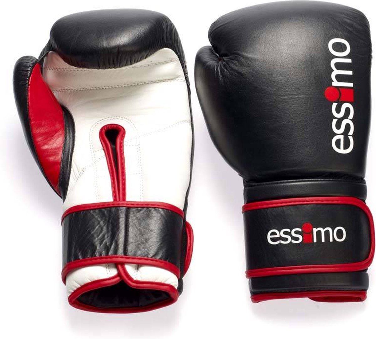 Essimo Kick Boxing Gloves "Leather" 12 OZ