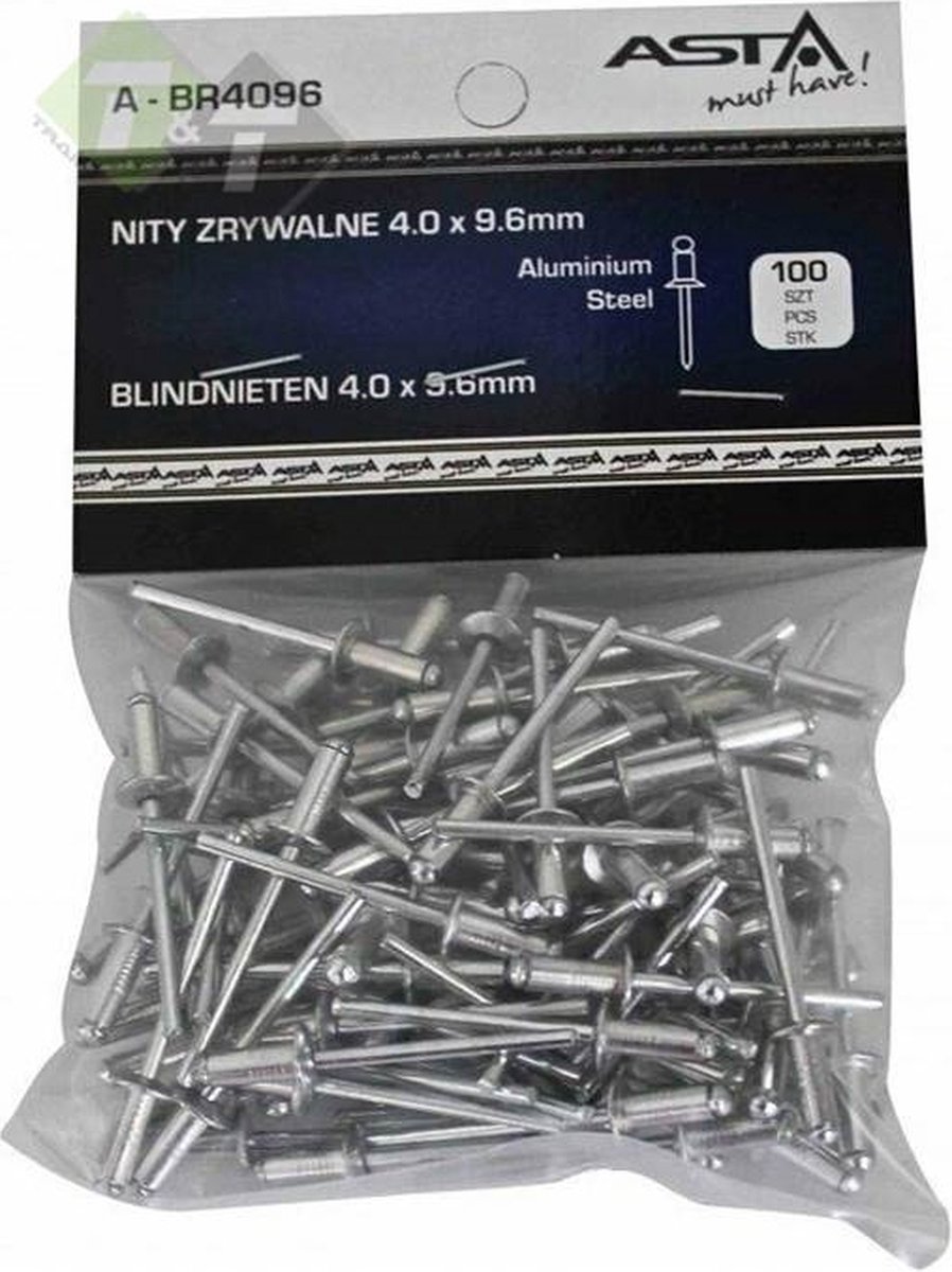220 Stuks Popnagel Set, Aluminium Popnagels Met Grote Flens, Voor Popnagel Assortiment Met Platkop, Aluminium Nagels Voor Metaal Hout Kunststof Meubelen (Zwart, M3,2/M4/M5 x 8/10/12/14/16mm