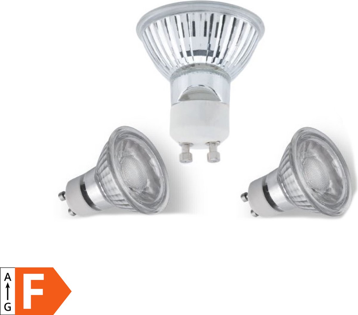 Benson Dimbare LED spot - warmwit 3000K - 5 watt - GU10 - set van 3