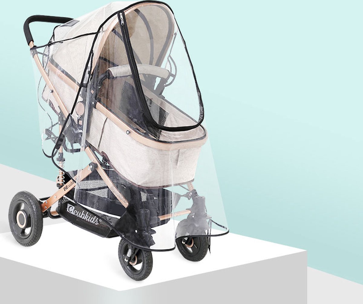 Achilles® Universele Regenhoes Kinderwagen – Buggy Hoes Universeel – Tegen Regen & Miezer – foto 8