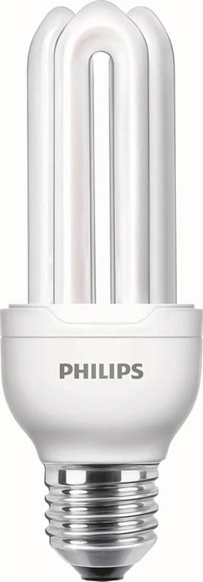 Philips spaarlamp Genie E14 8W warm wit | Spaarlampen | Lampen | Verlichting