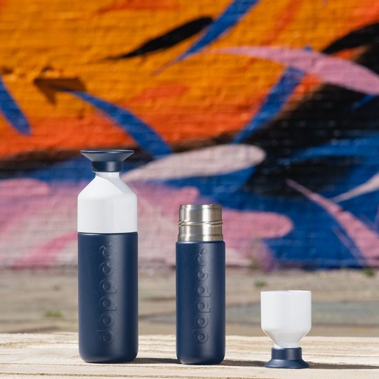 Dopper Thermosfles Insulated Drinkfles - Breaker Blue - 350 ml - Dopper