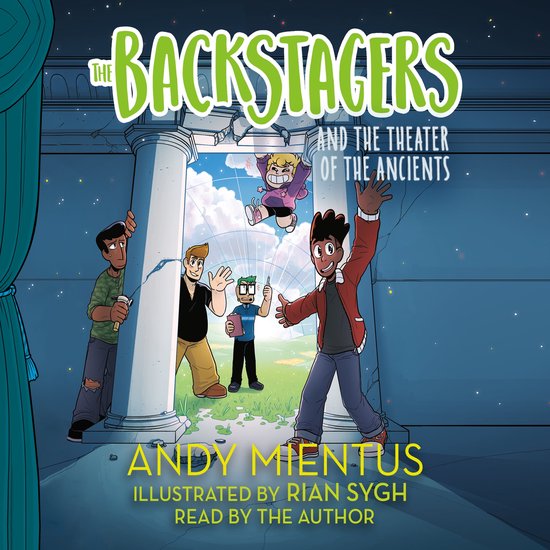 The Backstagers and the Theater of the Ancients - cover