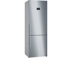 combikoelkast 70cm 440l nofrost RVS - bosch - KGN497ICT