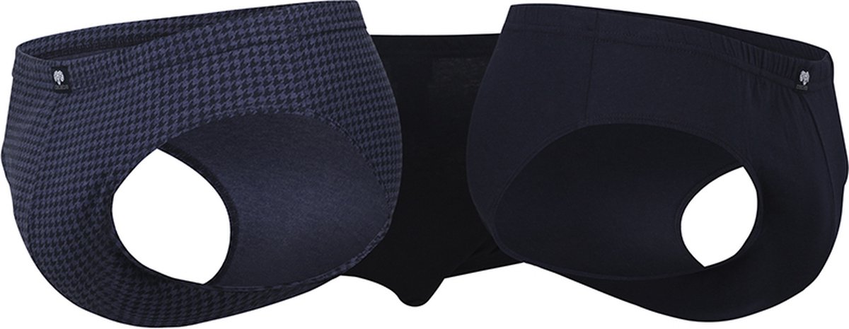 3 blauwe Ceceba Daytona heren slips
