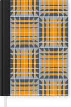 Notitieboek - Schrijfboek - Kubus - Patronen - 3D - Notitieboekje klein - A5 formaat - Schrijfblok