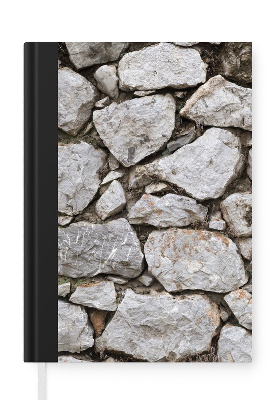 Cahier - Cahier d'écriture - Mur de pierre avec grosses pierres ...