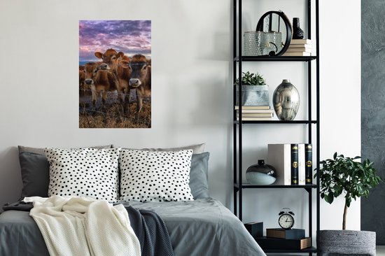 Poster Vache - Animaux - Vaches - 40x60 cm