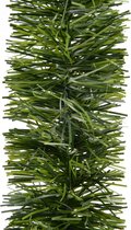 Decoris Kerstslinger-guirlande - groen - glanzend lametta - 270 cm