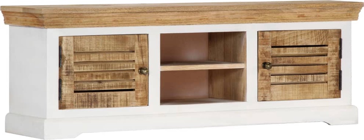 Medina Tv-meubel 118x30x40 cm massief mangohout