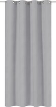 INSPIRE - Verduisterende gordijnen - Dekkend gordijn AREL - B.140 x H.280 cm - Gordijnen met oogjes - Polyester - Lichtgrijs