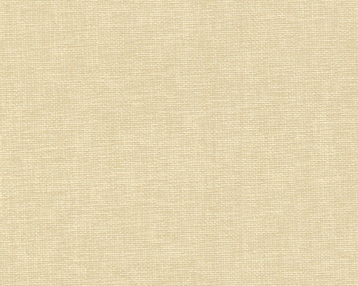 GEWEVEN STRUCTUUR BEHANG | Landelijk - geel beige - A.S. Création #Hygge