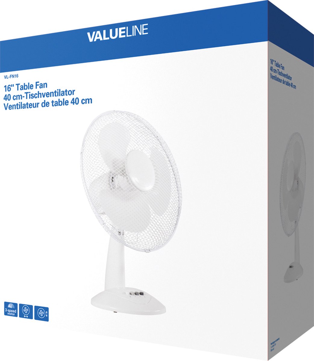Valueline VL-FN16 ventilateur | bol.com