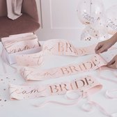 Sluier met satijnen rand - The Beautiful Bride Shop