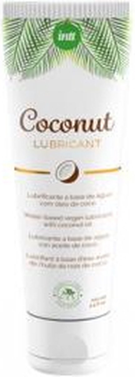 INTT - Vegan Coconut Glijmiddel Op Waterbasis - 100 ml - Waterbasis - Vrouwen - Mannen - Smaak - Condooms - Massage - Olie - Condooms - Pjur - Anaal - Siliconen - Erotische - Easyglide
