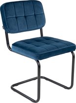 Kick buisframe stoel Ivy - Donker Blauw