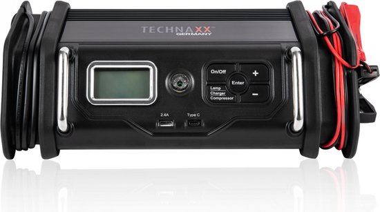 Technaxx TX-193(4999) 10A Acculader met compressor - Lc display - LED  verlichting -... | bol.com
