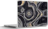 Laptop sticker - 14 inch - Edelstenen - Geode steen - Agaat - 32x5x23x5cm - Laptopstickers - Laptop skin - Cover