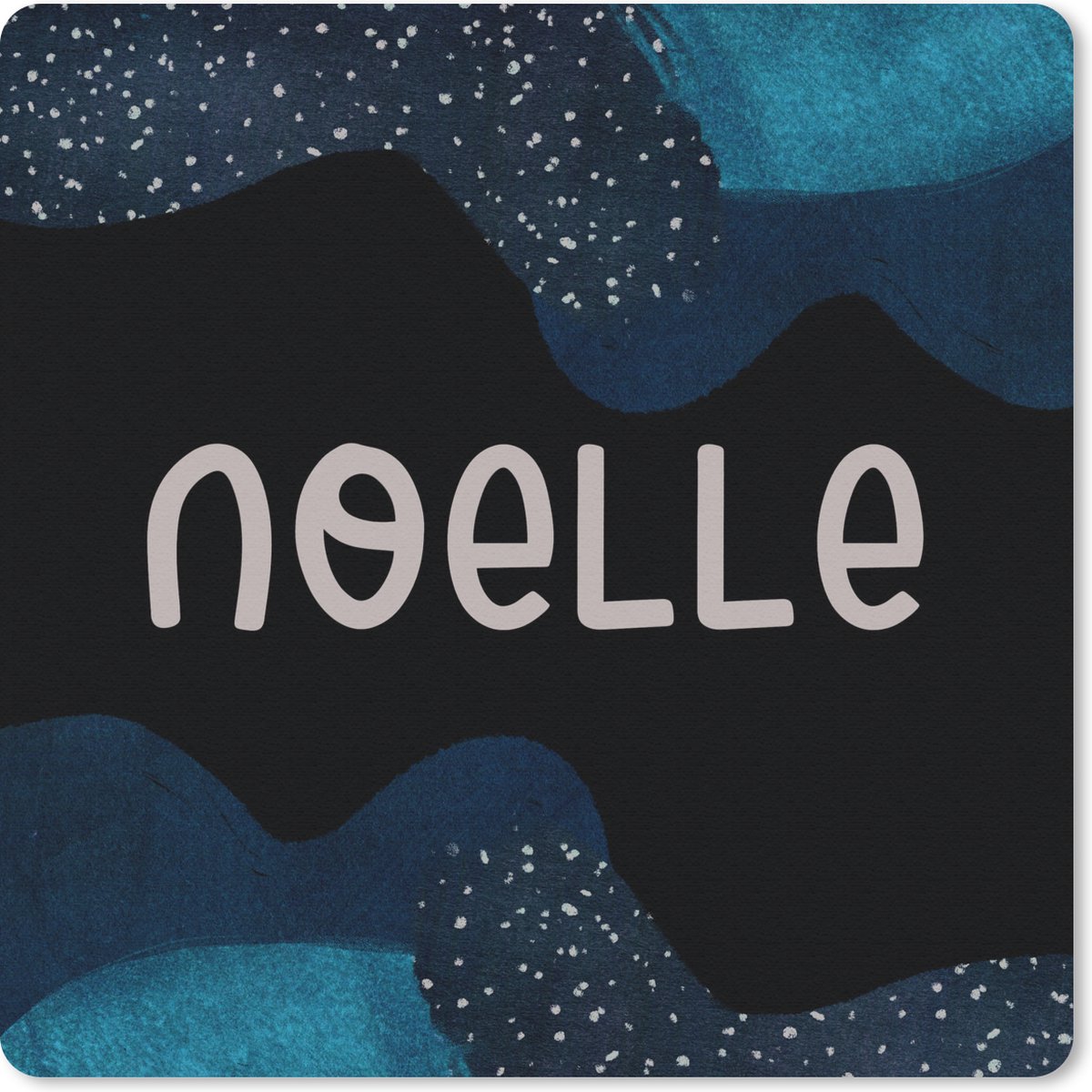 Muismat 30x30 cm - Mousepad Noelle - Pastel - Meisje - Muismatten