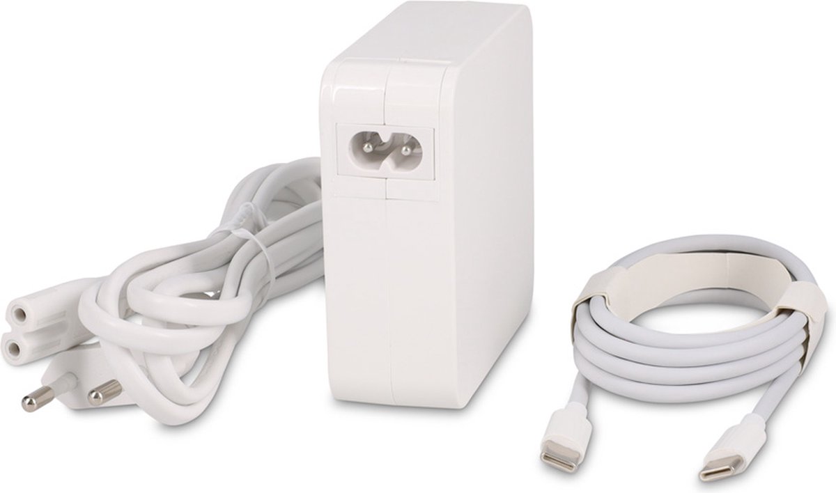 LMP - USB-C Oplader geschikt voor iPad Pro / Macbook Air / Macbook Pro - Power adapter - 1.5 m USB-C oplaadkabel - 96 W (max) - Wit