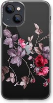 Case Company® - Coque pour iPhone 13 Mini - Belles fleurs - Coque souple pour téléphone - Protection sur tous les côtés et bord d'écran