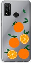 Case Company® - Hoesje geschikt voor Huawei P Smart (2020) hoesje - Will you be my clementine - Soft Cover Telefoonhoesje - Bescherming aan alle Kanten en Schermrand