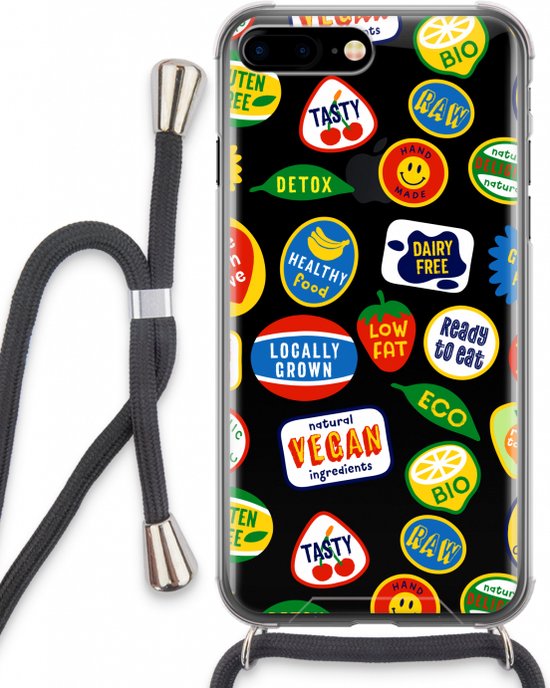 Case Company® - Coque pour iPhone 7 PLUS avec cordon - Autocollant de  fruits - Coque