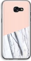 Case Company® - Hoesje geschikt voor Samsung Galaxy A5 (2017) hoesje - A touch of peach - Soft Cover Telefoonhoesje - Bescherming aan alle Kanten en Schermrand
