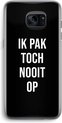 Ik pak nooit op - Zwart