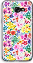 Case Company® - Hoesje geschikt voor Samsung Galaxy A5 (2017) hoesje - Little Flowers - Soft Cover Telefoonhoesje - Bescherming aan alle Kanten en Schermrand