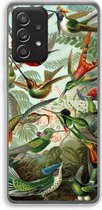 Case Company® - Hoesje geschikt voor Samsung Galaxy A52 hoesje - Haeckel Trochilidae - Soft Cover Telefoonhoesje - Bescherming aan alle Kanten en Schermrand