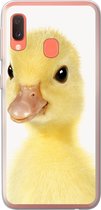 Coque Samsung Galaxy Chambre de bébé - Bébé Duck - Duck Chick - Sweet - Chambre d'enfants - Chambre de bébé - Chambre de filles - Coque de téléphone en Siliconen -