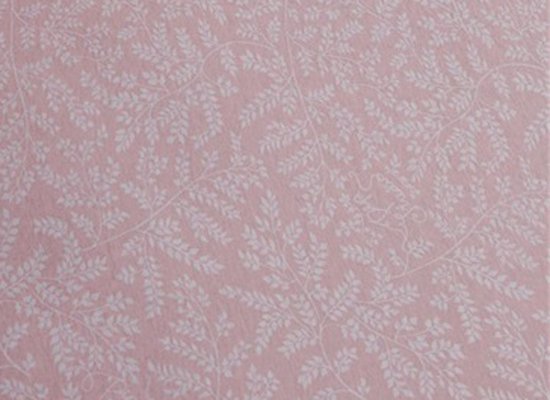 Pip Studio jersey hoeslaken Leafy pink - 140x200/220cm