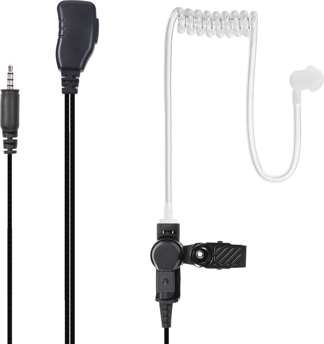 Hoornie® Portofoon Oortje voor Kenwood PKT-23E