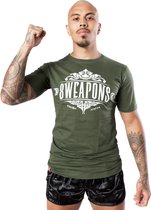 T-shirt 8 ARMES Majestic Vert olive taille XL