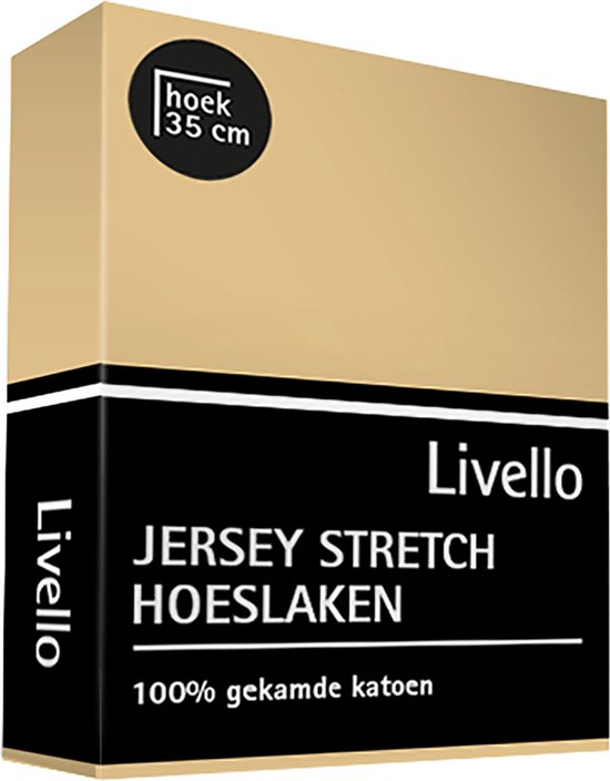 Livello (topper) Hoeslaken Jersey Sunny 140x200