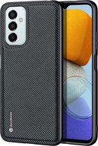 Dux Ducis - Telefoonhoesje geschikt voor Samsung Galaxy M23 - Fino Series - Back Cover - Zwart