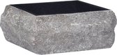 vidaXL - Gootsteen - 30x30x13 - cm - marmer - zwart