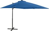 vidaXL-Zweefparasol-met-paal-en-LED-verlichting-250-cm-azuurblauw