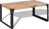 vidaXL Table basse 100x60x45 cm en bois d'acacia massif