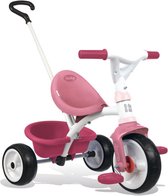 Smoby Be Move Roze - Driewieler met duwstang