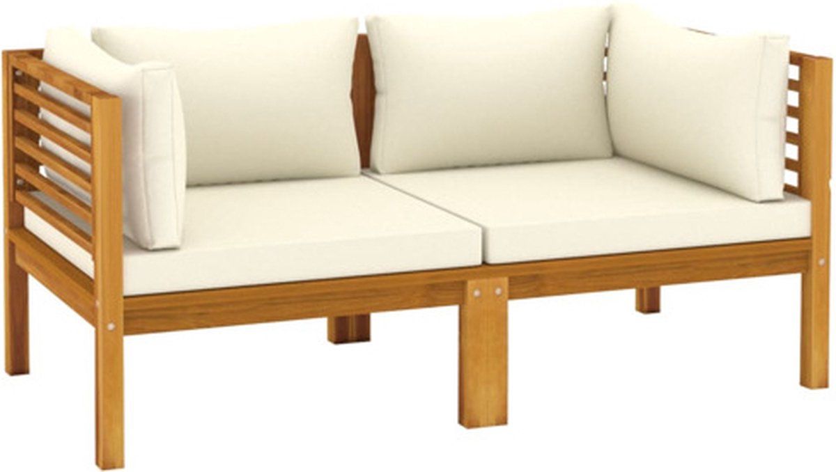 Vidaxl Tuinset Crème Tuinmeubelset