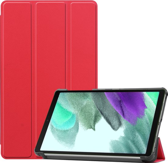 Samsung Tab S6 Lite Case Book Case Case Rouge - Samsung Galaxy Tab S6 Lite Case Hard Cover - Samsung Tab S6 Lite Case Rouge