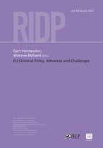 RIDP - Revue Internationale de Droit Pénal 92-2 (2021 -   EU Criminal Policy: Advances and Challenges