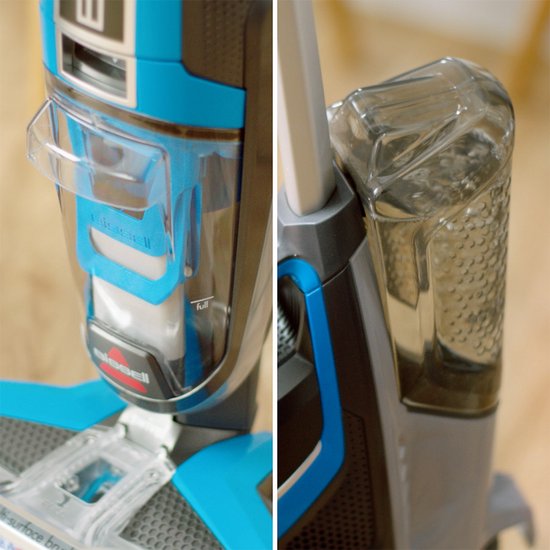 BISSELL CrossWave 1.0 Stofzuiger met Dweilfunctie - Vloerreiniger met Snoer - 3 in 1 Stofzuiger, Dweil & Drogen - Multi Surface Vacuum Cleaner - Reinigingsmachine voor Tapijt, Tegels & Houten Vloeren - Krachtige 560W Motor - 17132
